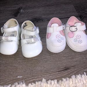 Size 1 infant girl shoes